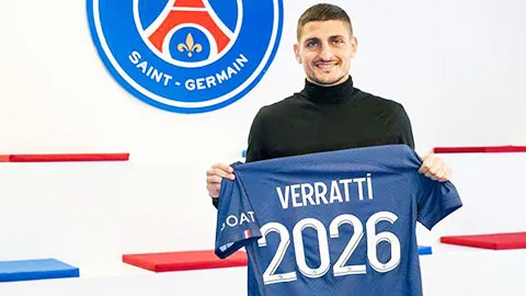 Tin chuyển nhượng PSG ngày 31/12/22: PSG kí hợp đồng mới với Verratti, Mbappe khả năng đến Real