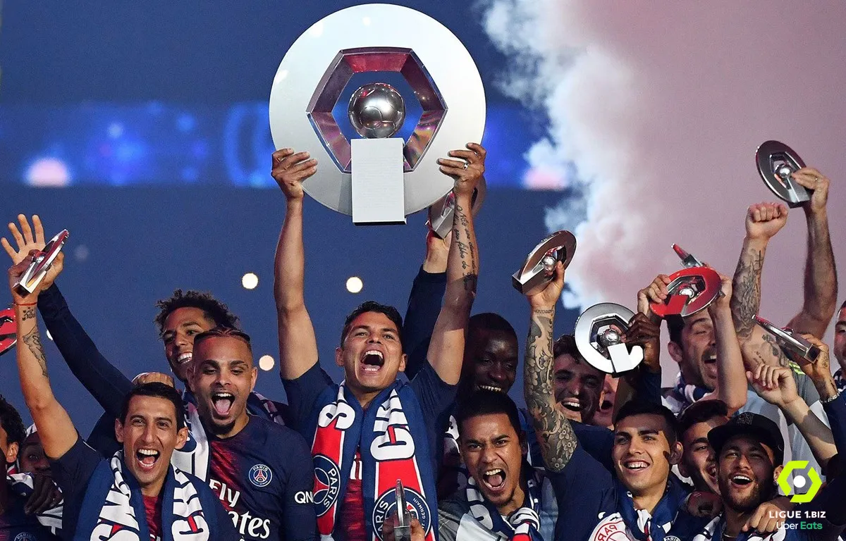 Thành tích câu lạc bộ PSG tại giải VĐQG Pháp